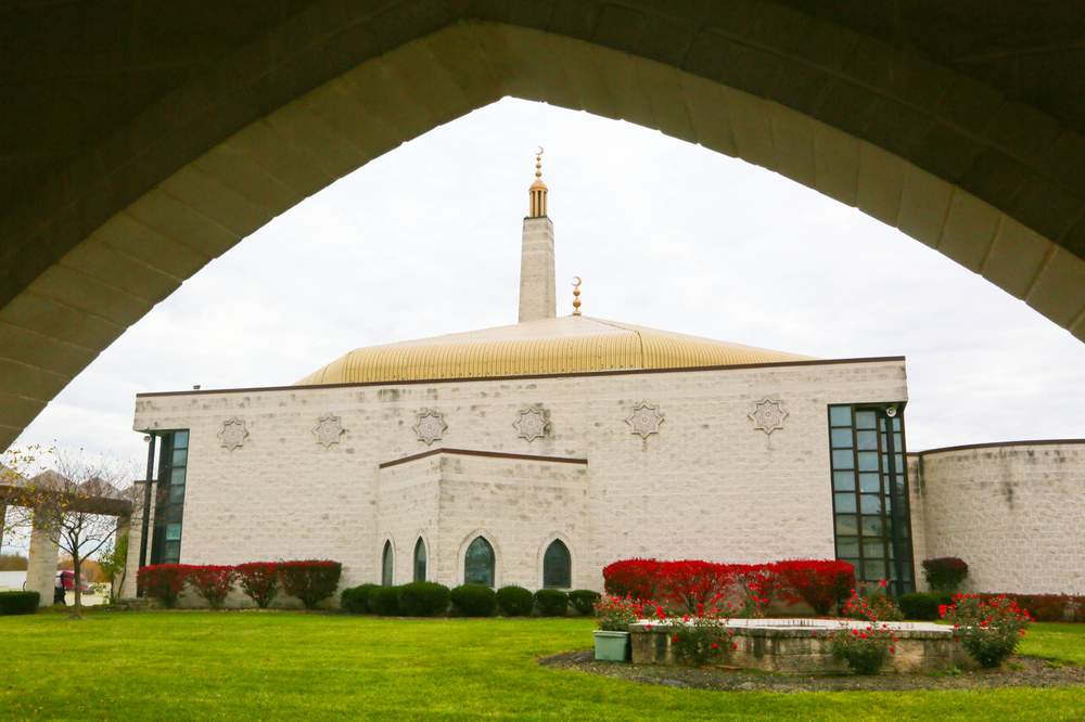 The Ahmad Samawi Mosque at the Islamic Center of Greater Cincinnati.