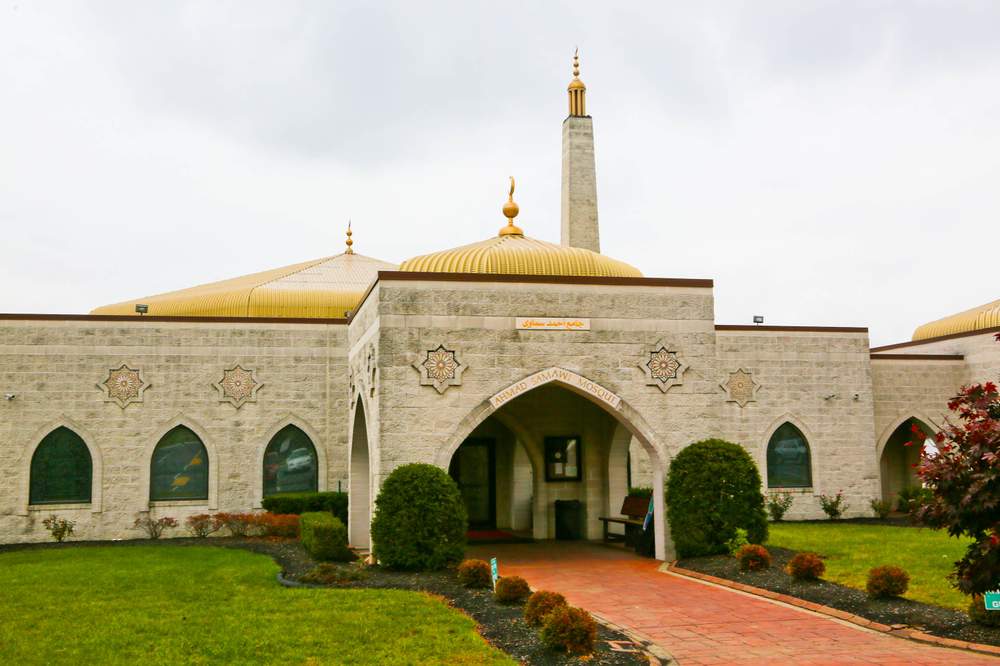 The Ahmad Samawi Mosque at the Islamic Center of Greater Cincinnati.